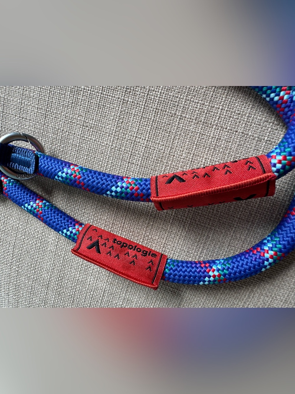 10mm Rope Loop - Ink Blue Helix - Picture 4 of 6